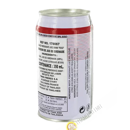 Pomegranate juice FOCO 350ml Thailand