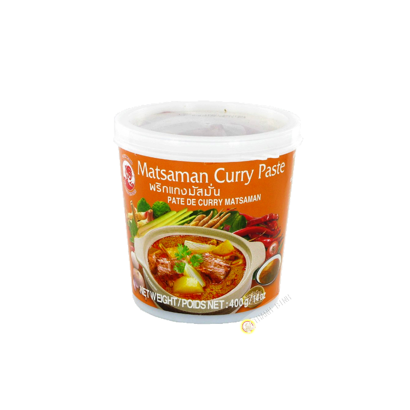 Pâte de curry matsaman COCK 400g Thailande