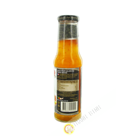 Salsa di peperoncino rosso in insalata 250ml