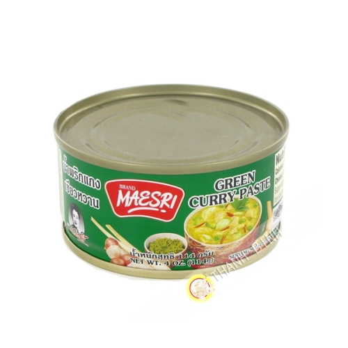La pasta di Curry verde MAESRI 114g Thailandia