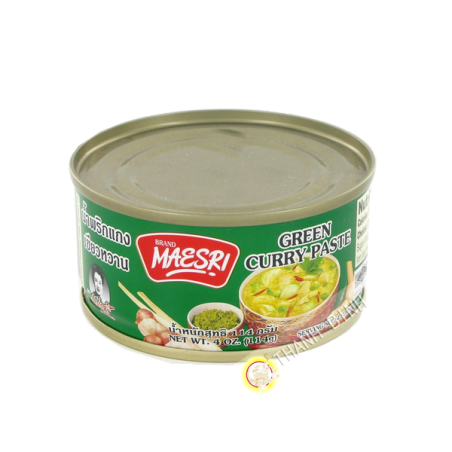 la pasta di Curry verde MAESRI 114g Thailandia