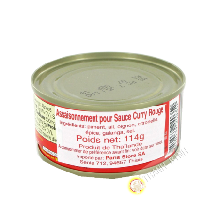 di pasta di curry rosso MAESRI 114g Thailandia
