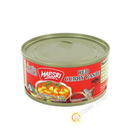 Maesri de curry rojo 114g