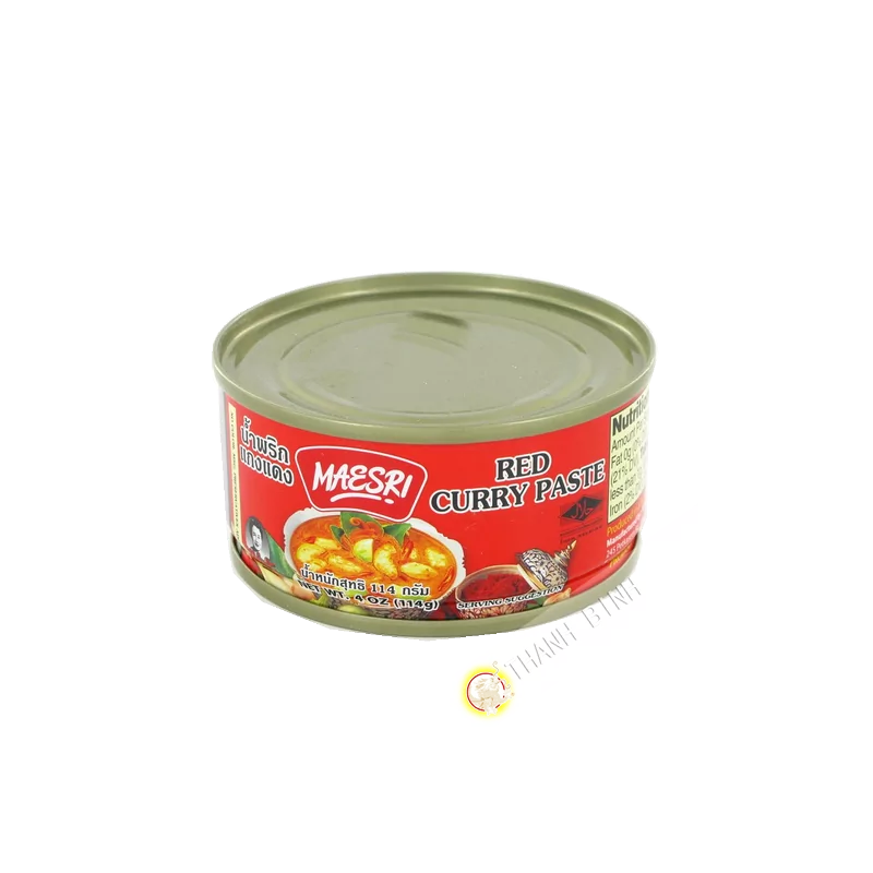 Maesri red curry 114g