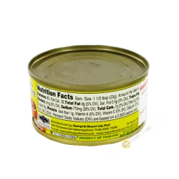 Pâte de curry jaune MAESRI 114g Thailande