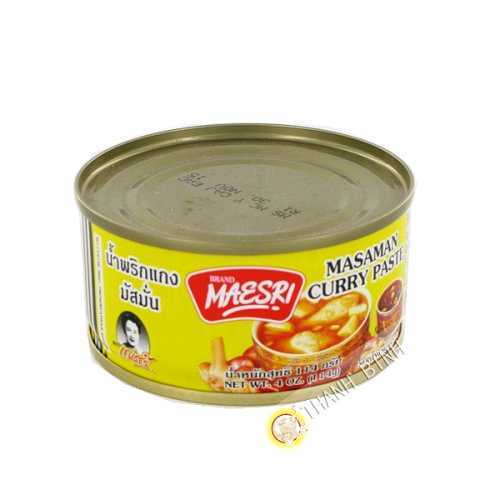 Pâte de curry jaune MAESRI 114g Thailande