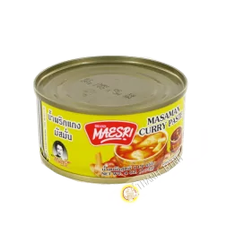 Pâte de curry jaune MAESRI 114g Thailande