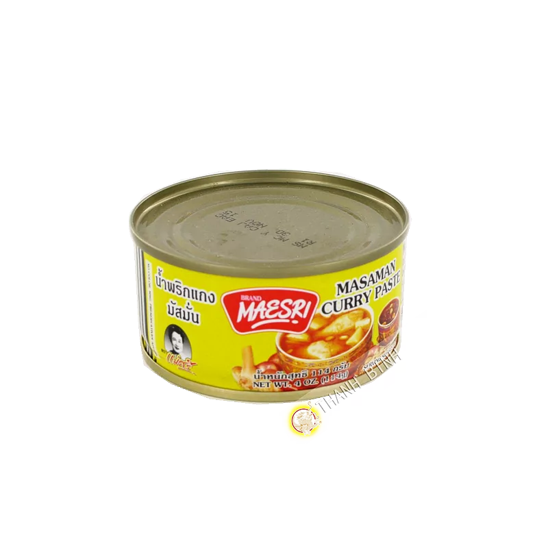 Paste gelbes curry MAESRI 114g Thailand Paste gelbes curry MAESRI 114g Thailand