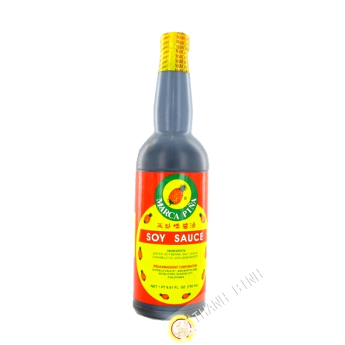 Soy Sauce, pineapple MARCA PINA 750ml Philippines