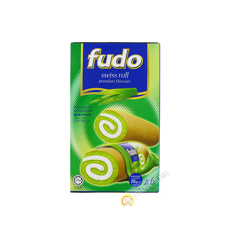 Roule au pandan FUDO 6x18g Malasie Roule au pandan FUDO 6x18g Malasie