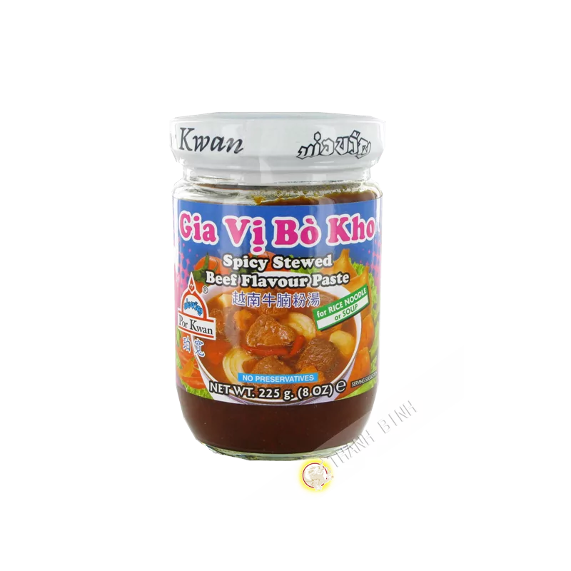 Sauce for stew beef Bo Kho POR KWAN 225g Thailand Sauce for stew beef Bo Kho POR KWAN 225g Thailand
