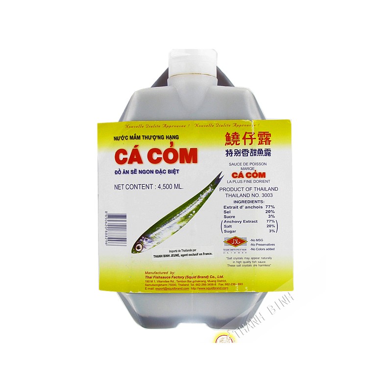Sauce Poisson Ca Com en bidon 4,5L