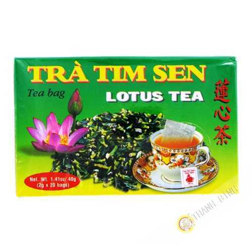 Té de Capullo de Loto VINH TIEN 40g de Vietnam