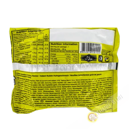 Zuppa di noodle di pollo YUM YUM 60g Thailandia