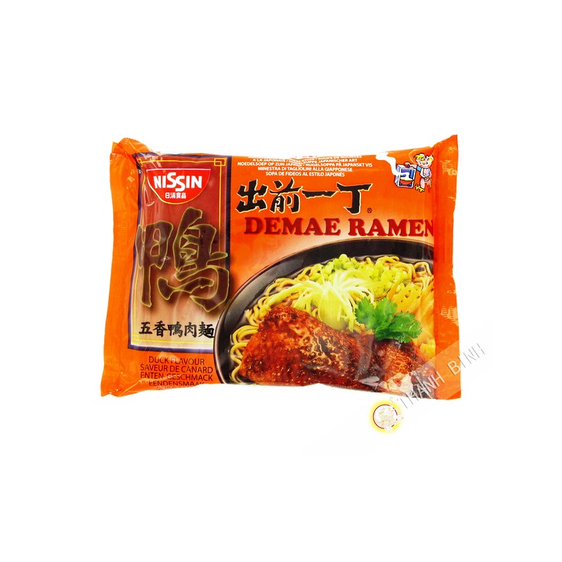 Zuppa di noodle Ramen Demae anatra NISSIN 100g Ungheria