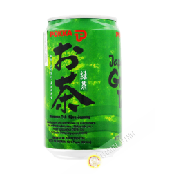 Bere tè verde POKKA 330 ml di Singapore