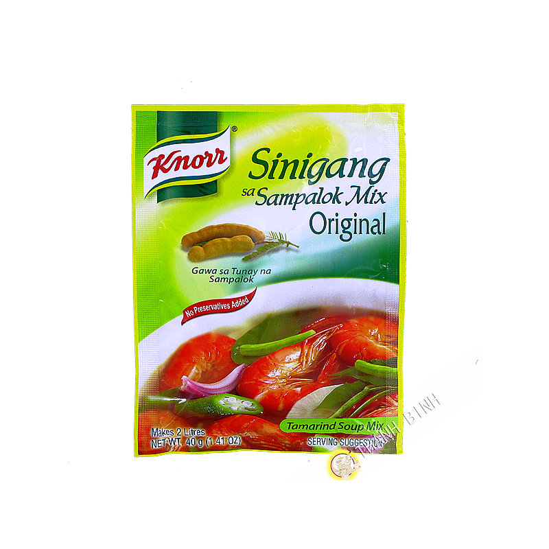 Tamarind powder Sinigang Sa Sampalok KNORR 40g Philippines