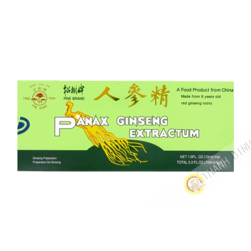 Ginseng panax extractum PINE BRAND 100ml Chine