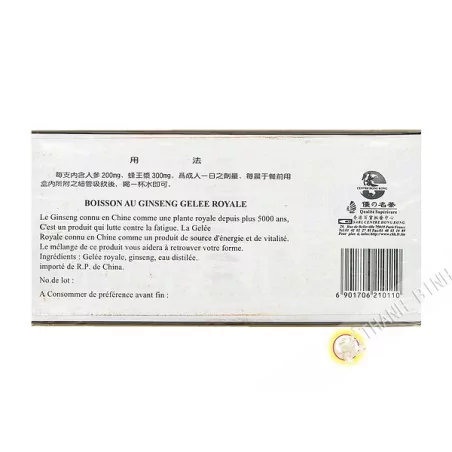 Nước uống nhân sâm và sữa ong chúa 100ml Trung Quốc