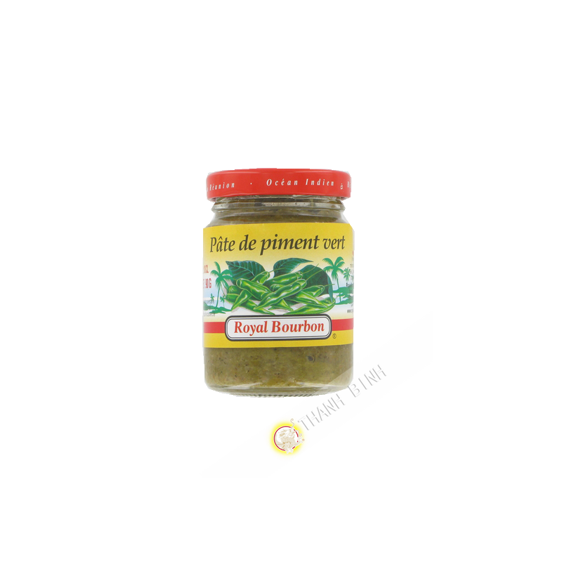 Pâte piment vert ROYAL BOURBON 90g Réunion Pâte piment vert ROYAL BOURBON 90g Réunion