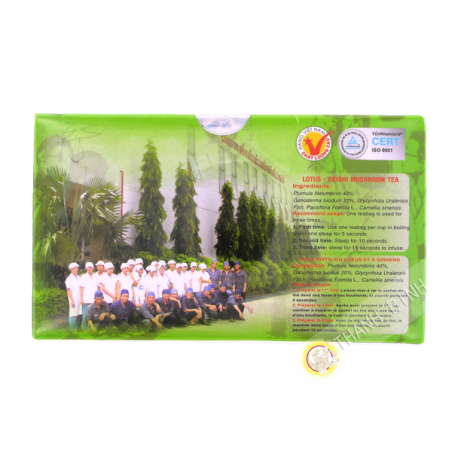 Té pistilo de la flor de loto, y el ginseng COLGADO PHAT 50g Vietnam