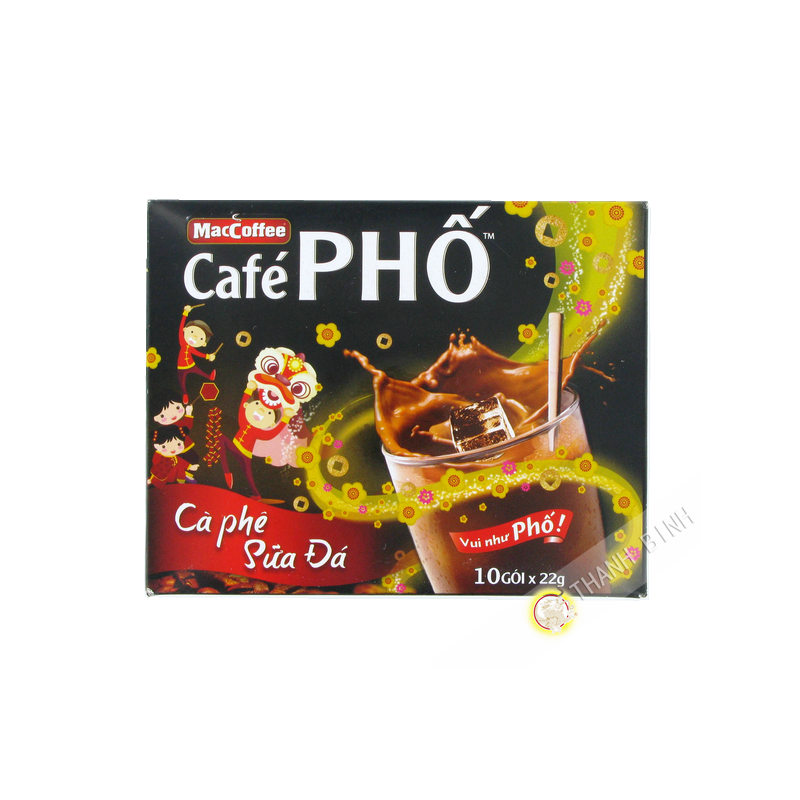 Café crème soluble Pho MAC COFFEE 10x24g Vietnam