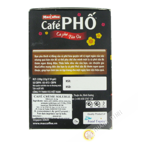Crema di caffè solubile Pho MAC CAFFÈ 10x24g Vietnam