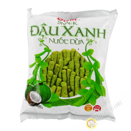 Snack di Fagiolo Mung di Cocco Oishi 18g Vietnam