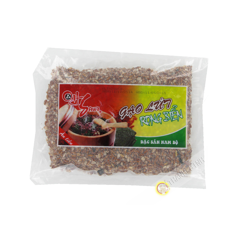 Vollkornreis rot soeufflé den algen DRAGON GOLD 100g Vietnam Vollkornreis rot soeufflé den algen DRAGON GOLD 100g Vietnam