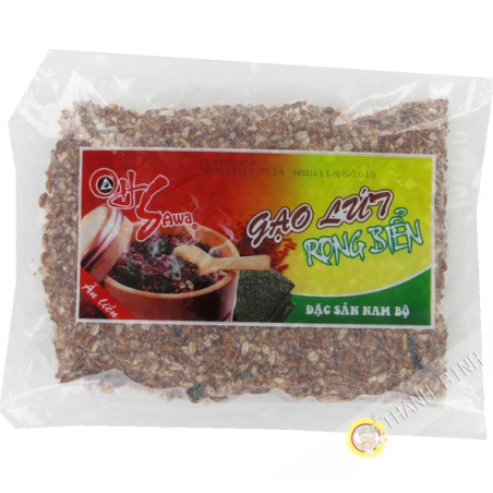 Brown rice red soeufflé the seaweed DRAGON GOLD 100g Vietnam