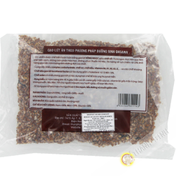 Riz complet rouge soufflé au algue DRAGON OR 100g Vietnam