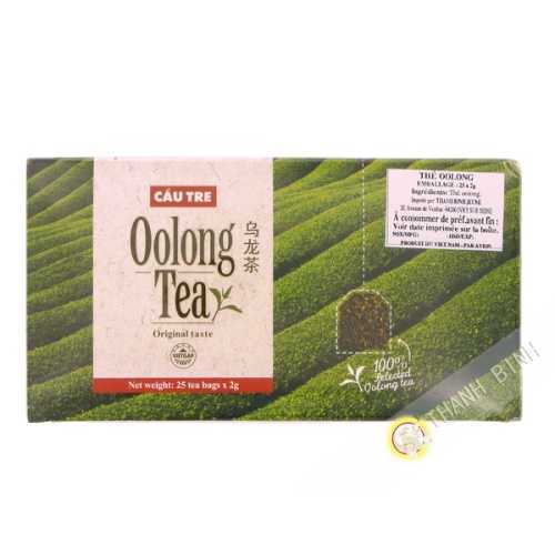 El té Oolong Cau tre bolsa de 25x2g - Vietnam - avión