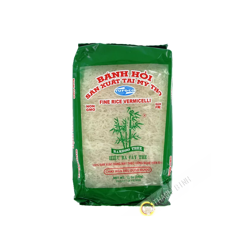 Fideos de arroz final blanco Banh hoi trang Bambú THUAN PHONG 340g de Vietnam
