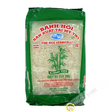 Vermicelle de riz fin blanc Banh hoi trang Bambou 340g Vietnam