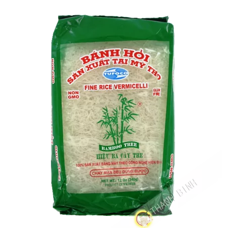 Vermicelle de riz fin blanc Banh hoi trang Bambou 340g Vietnam