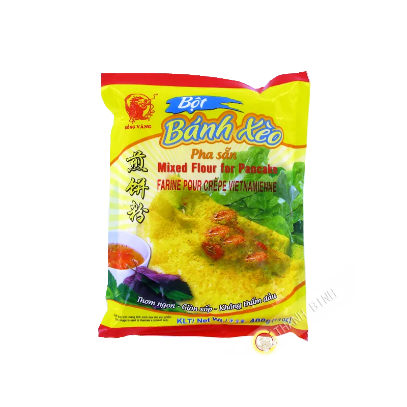 Farine crêpe Banh xeo DRAGON OR 400g Vietnam