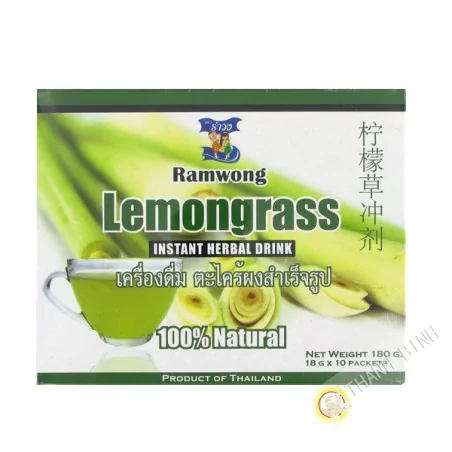 Préparation boisson citronnelle Lemongrass RAMWONG 180g Thailande