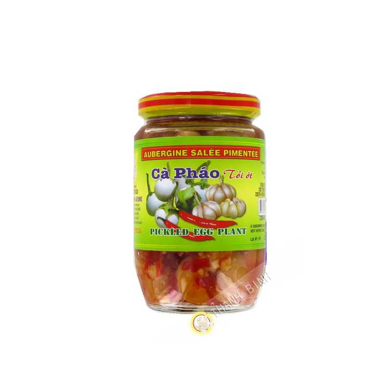 La berenjena aderezado con los dientes de ajo 400 g - Viet Nam