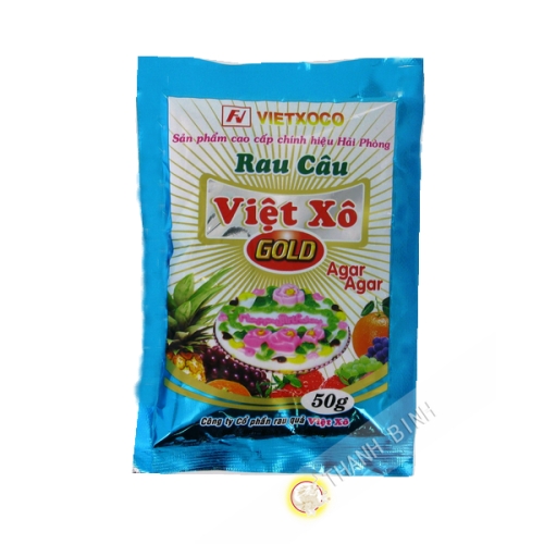 Agar agar en poudre VIET XO 50g Vietnam