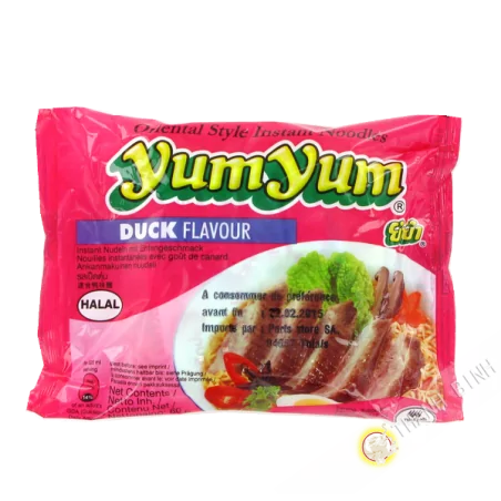 Zuppa di noodle di anatra YUM YUM cartone 30x60g Thailandia