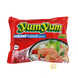 Sopa de fideos con camarones YUM YUM de cartón 30x60g Tailandia