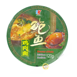 Soupe nouille saveur poulet cup KAILO 120g Chine