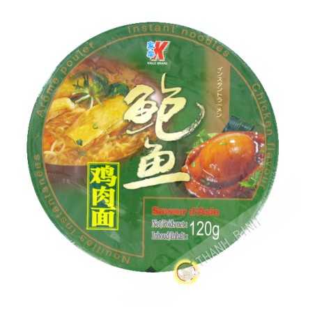 Sopa de fideos con sabor de pollo taza de KAILO 120g China