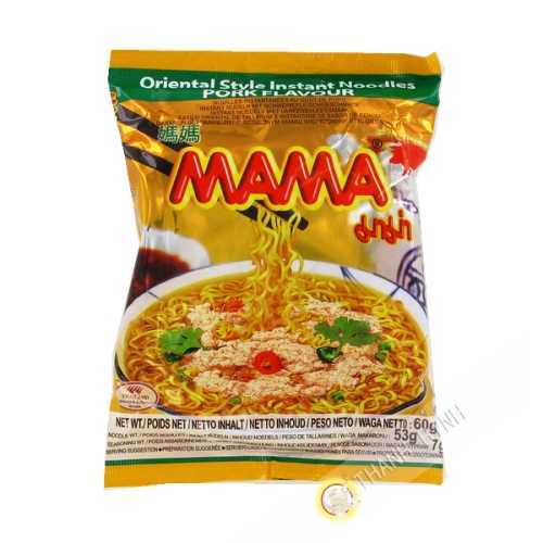 Sopa de fideos con carne de cerdo MAMA de Cartón 30x55g Tailandia