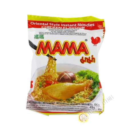 Zuppa di noodle di pollo MAMA Cartone 30x55g Thailandia