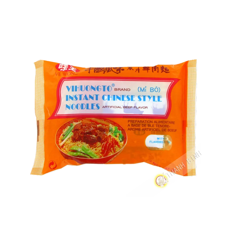 Soup noodle with beef VE WONG 85g Taiwan Soup noodle with beef VE WONG 85g Taiwan