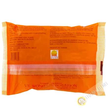 Zuppa di noodle con carne di manzo VE WONG 85g Taiwan