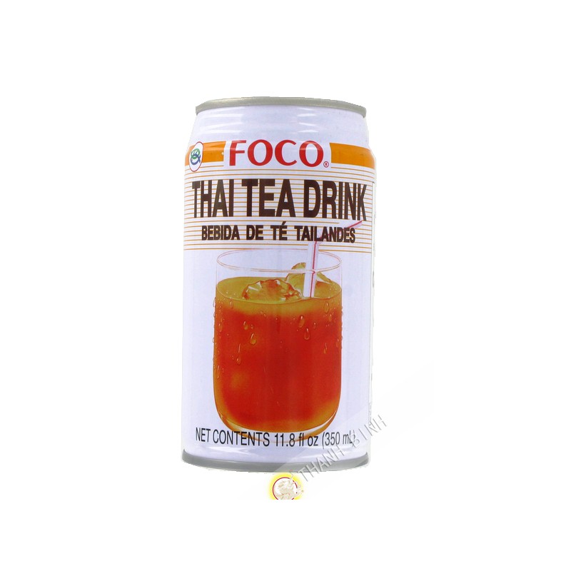 Beber té de leche Tra sua FOCO 350ml Tailandia