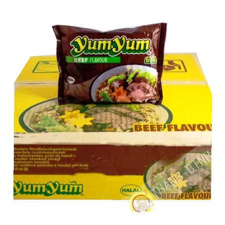 Soup noodle with beef YUM YUM 30x60g Thailand