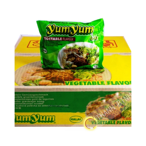 Sopa de fideos vegetariana YUM YUM 30x60g Tailandia
